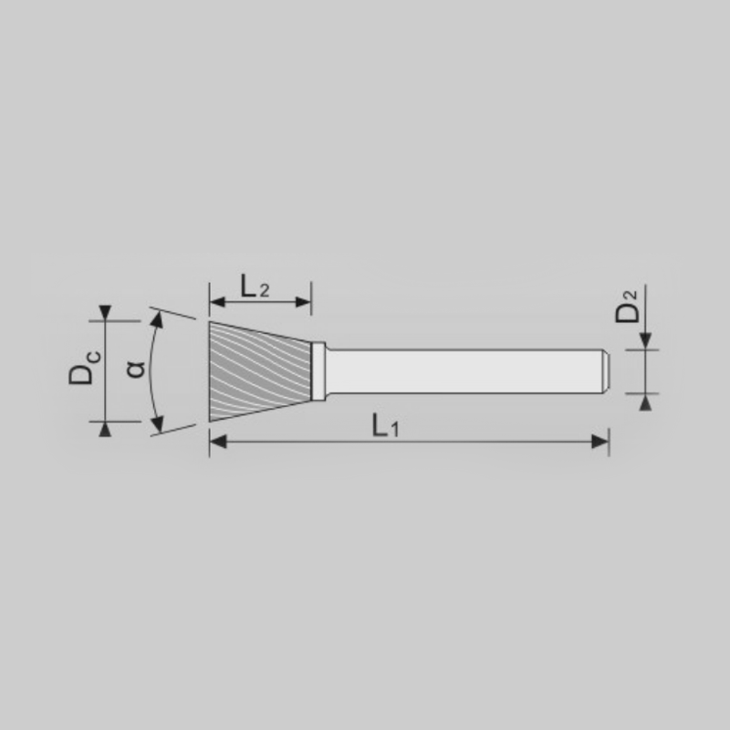 Shape WKN-15°Inverted Cone Without End Out