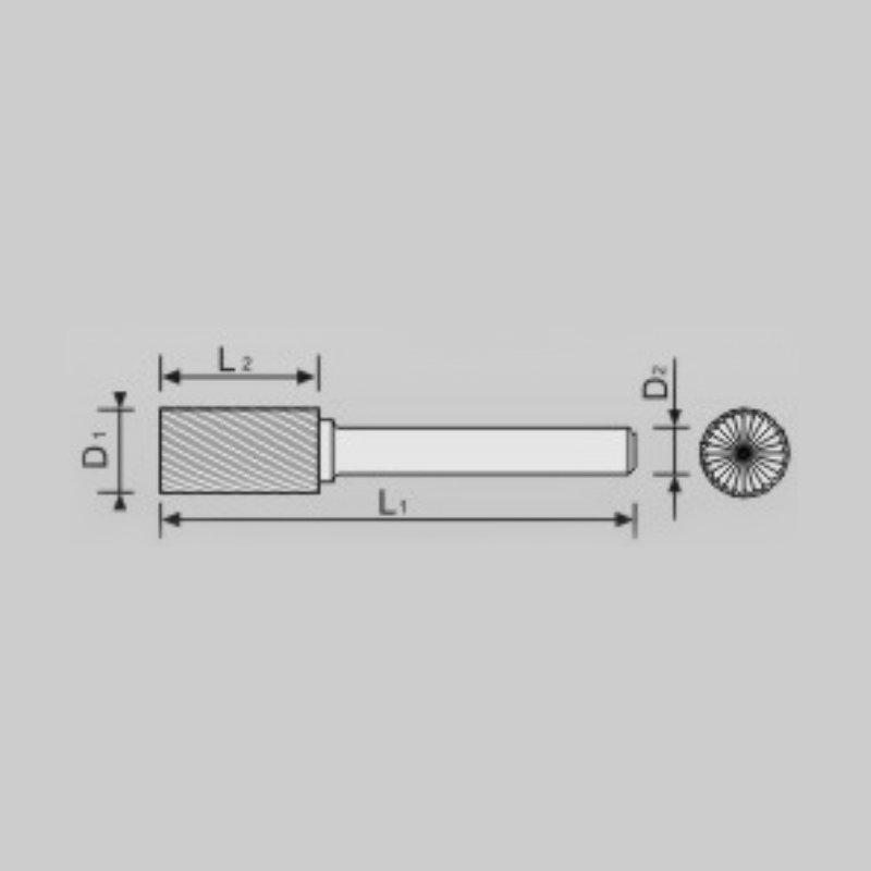 Shape SB-Cylindrical With End Cut