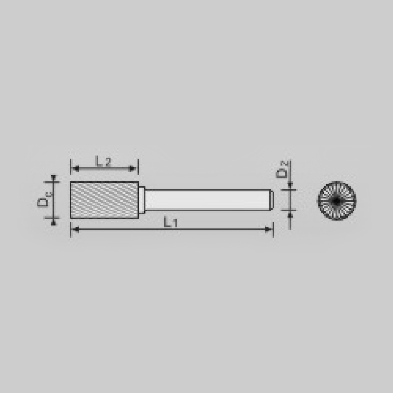 Shape ZYA/ST-Cylindrical Without End Cut