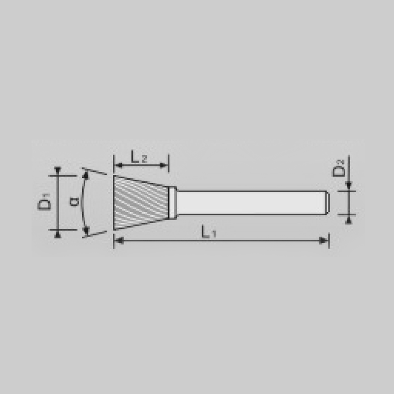 Shape SN-15° Inverted Cone Without End Cut