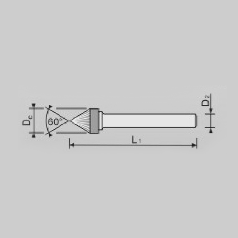 Shape KSJ-60° Conical